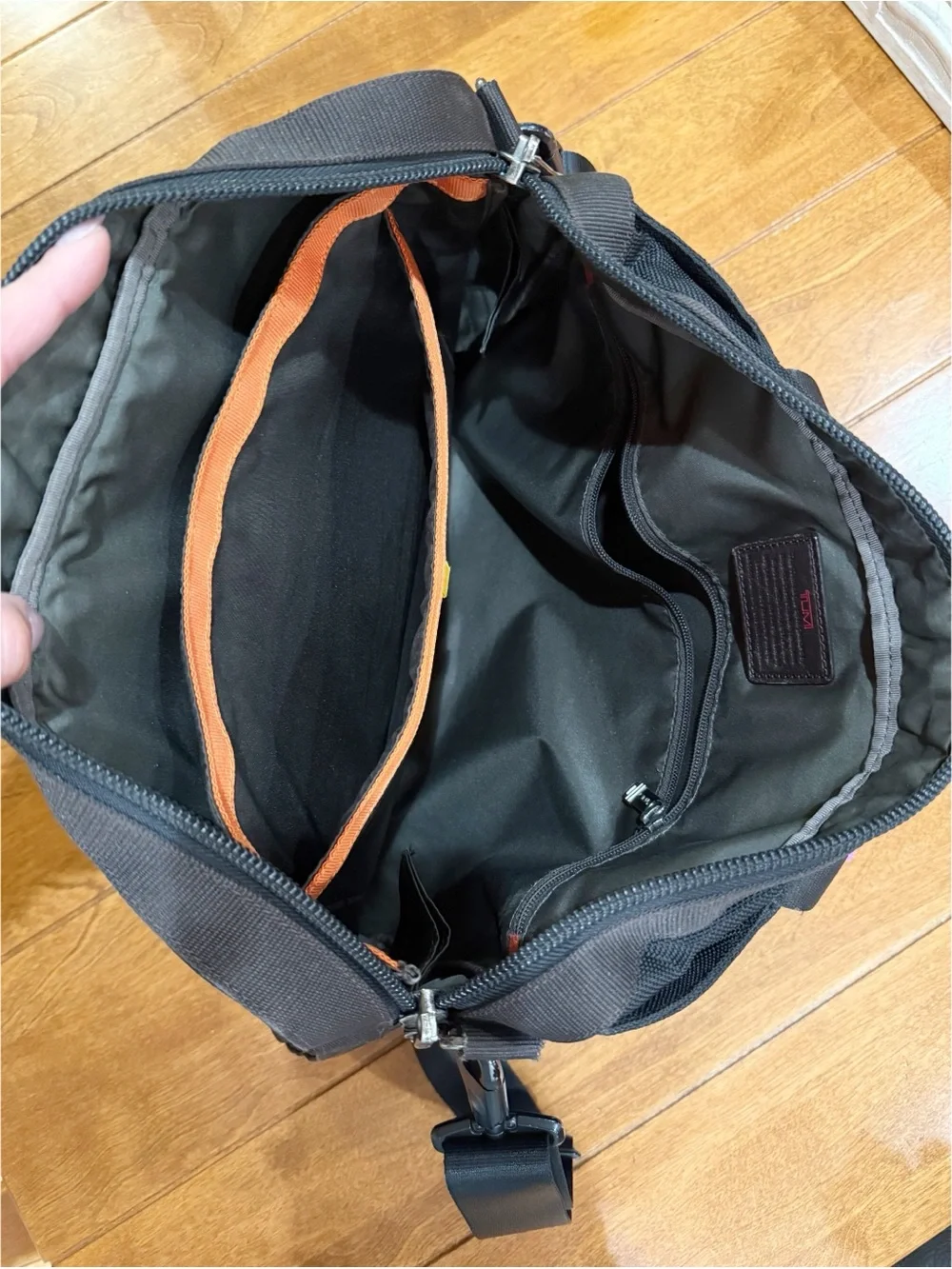 Black Ballistic Nylon Laptop Briefcase | Messenger Bag | Crossbody
